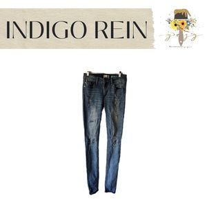 INDIGO REIN SIZE 3 Distressed, Muffin Topper Jeans